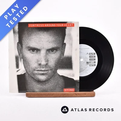 Sting - Fortress Around Your Heart - 7" Vinyl Record - EX/EX - Image 1 of 4