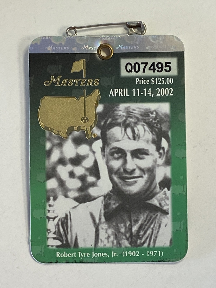 Tiger Woods Masters Golf Fan Tickets for sale | eBay