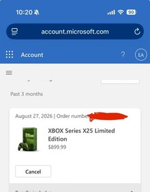 Xbox Series X 25th Anniversary Console Limited Edition PRESALE⭐️26 Year Seller⭐️