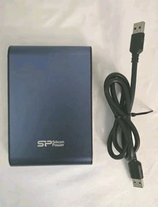 Silicon Power 1TB Rugged Portable External Hard Drive Armor, Waterproof USB  - Picture 1 of 2