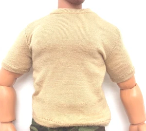 Camiseta TOYrrific Covert Ops bronceada para figuras de acción de 1/6 o 12 pulgadas - Imagen 1 de 4