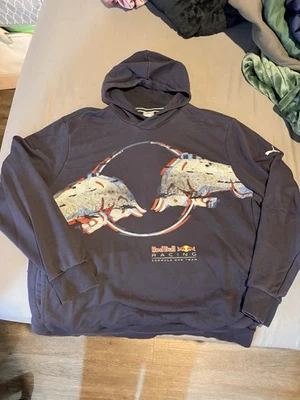 Синяя толстовка с капюшоном Redbull F1 Racing Team - Изображение 1 из 4