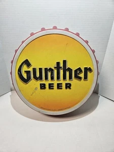 Gunther Bier Bar Licht - Kronkorkenform FUNKTIONIERT - Bild 1 von 10