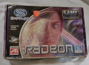 Sapphire Radeon 7000 Graphics Card 64MB DDR AGP 4X Graphics Card  - Picture 1 of 21