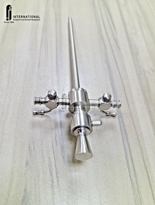 Nuova guaina artroscopia trocar e otturatore per 4mm x 175mm 30 gradi 3in uno - Foto 1 di 4