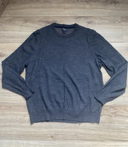 Club Room Sweater Size Large Crewneck Long Sleeve Pullover Merino Wool Knitwear - Picture 1 of 11