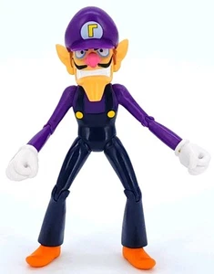 Figurina Super Mario Waluigi 5" #11 - Jakks Pacific World of Nintendo - Foto 1 di 5