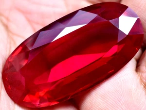 Natürlicher 141,95 ct Mogok rosa riesiger Rubin funkelnd GGL-zertifiziert loser Edelstein - Bild 1 von 12