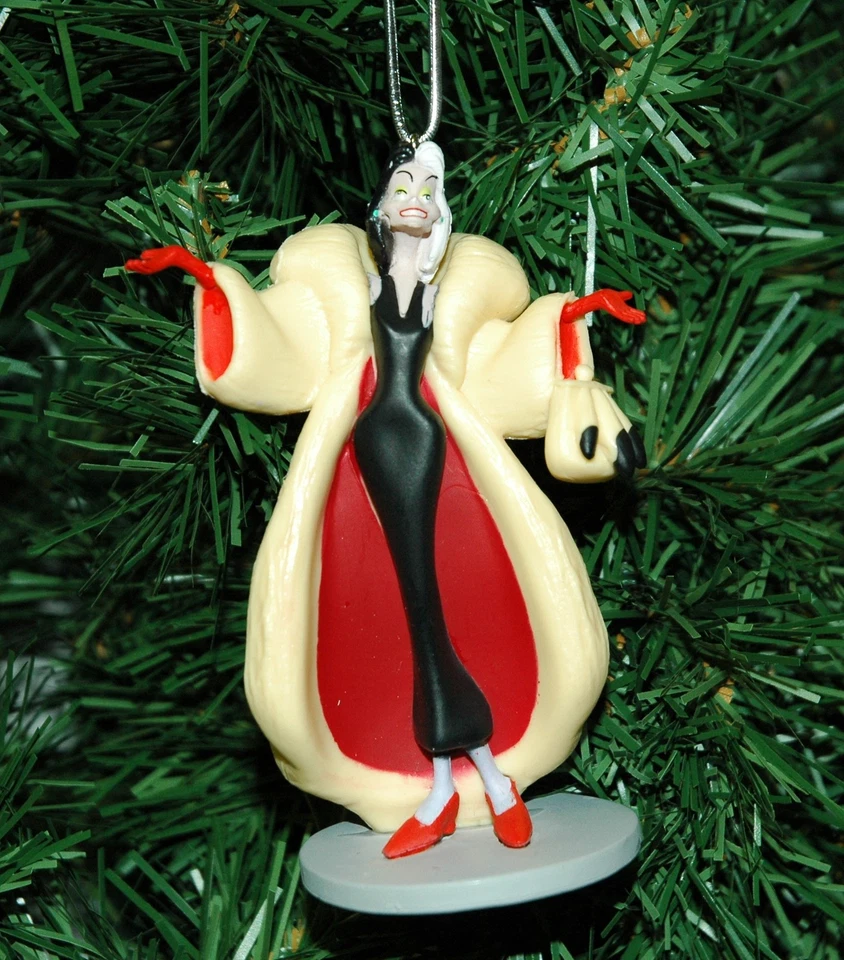 Cruella de Vil, 101 Dalmatians Christmas Ornament - Image 1 of 1