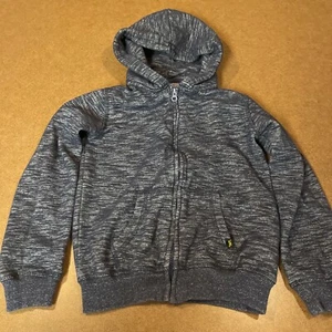 Lee Hooded Zip Sweater XL Boys Size 7 Heathered Blue - Picture 1 of 7
