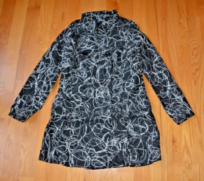 abrigo de invierno mujer Desigual negro y gris talla 42 Foto 1 de 4