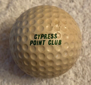1960s " CYPRESS POINT CLUB ",Logo Ball, EXTREMELY SCARCE, Is there another? READ