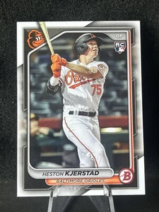 2024 Bowman Baseball #9 - Heston Kjerstad ROOKIE RC - Baltimore Orioles - Picture 1 of 1