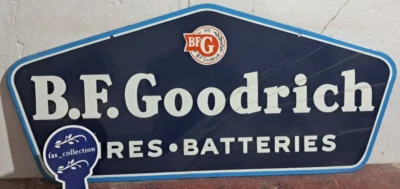 B.F. Good Rich Porcelain Enamel Sign 40 x 18 Inches 2 Sided - Image 1 of 4