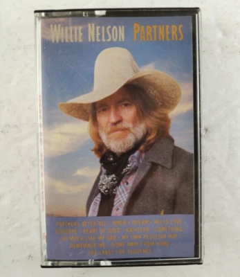 Willie Nelson - Partners Cassette Tape 1986 FCT 39894 Free Ship - Image 1 of 4