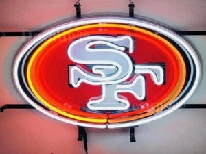 San Francisco 49ers 24"x20" Neon Sign Light Lamp HD Vivid Printing - Picture 1 of 3