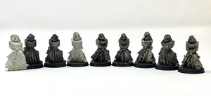 Warhammer 40k Space Marines Robed Dark Angel Veteran Body Metal Lot Of 9 - Picture 1 of 12