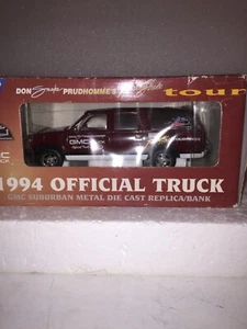NHRA THE SNAKE DON PRUDHOMME FINAL STRIKE TOUR 1994 OFFICIAL GMC SUBURBAN BANK - Picture 1 of 7