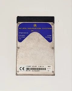 1996 1998 HONDA ACURA RL TL GPS NAVIGATION PCM CIA HARD DISK DRIVE MAP CARD M2 - Picture 1 of 2
