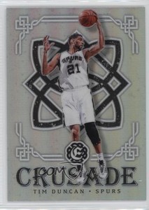 2016-17 Panini Excalibur Crusade Silver Tim Duncan #86 HOF