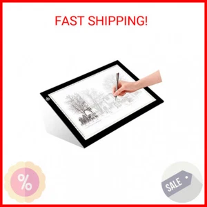 LitEnergy A4 LED Copy Board Light Tracing Box, Ultra-Thin Adjustable USB Power A - Picture 1 of 2