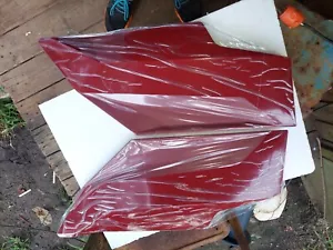 2018-2020 Yamaha Wolverine Dark Red Rt. & Lft. Side Covers OEM - Picture 1 of 4
