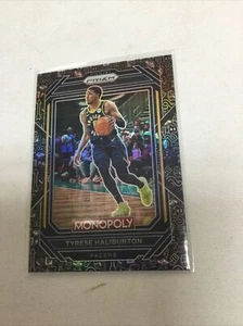 2022 Prizm Monopoly Tyrese Haliburton Black Icons #34 - Bild 1 von 2