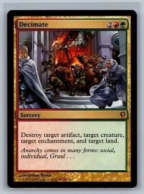 Magic The Gathering Conspiracy Decimate #185/210 MTG TCG CCG - Image 1 of 2