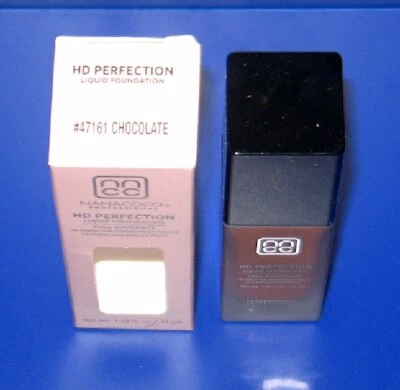 FULL COVERAGE LIQUID FOUNDATION - nncc NANACOCO #47161 Chocolate New In Box - Image 1 of 4