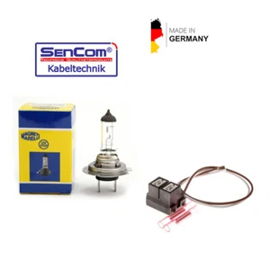 Lamps H7 PX26d + Plug for Audi VW Seat Skoda Opel Fiat Kia Ford BMW Mercedes - Picture 1 of 7