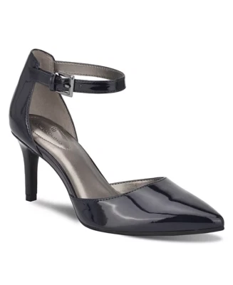 Bandolino Womens Size 8.5M Ginata D'Orsay Ankle Strap Pointed Toe Pumps Blue $79 - Image 1 of 4