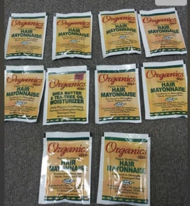 10 packets ~ Africa's Best Organics Organic Conditioning Hair Mayonnaise 1.0 oz - Picture 1 of 1