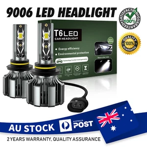 2x 9006/HB4 Car LED Low Beam Bulbs Ice Blue 8000K Lamp For Ford Ranger 2006-2019 - Picture 1 of 9