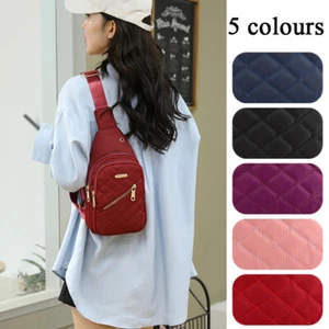 Damen Umhängetasche Schultertaschen Brust SPORTS Rucksack Fanny Packungen Reis > - Picture 1 of 33