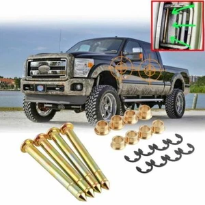 Door Hinge Pins Pin Bushing Repair Set TWO DOOR For Ford Bronco F150 F250 F350 - Bild 1 von 5
