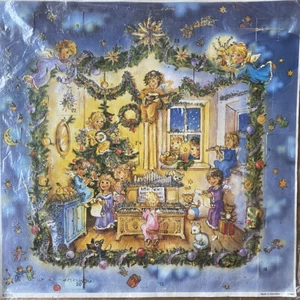 Calendario de Adviento de Colección Lg Cuadrado Brillo Alemania Korsch Editorial ÁNGEL Niños 11487 - Imagen 1 de 5