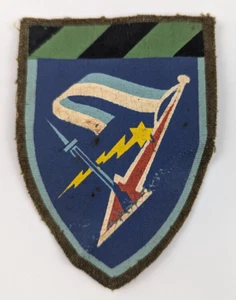 ISRAEL IDF 7th Armored Brigade under armored forces command canvas tag Badge - Picture 1 of 5