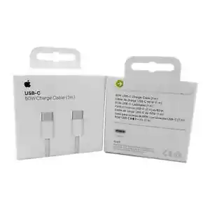 Apple 60W USB-C Charge Data Transfer Charging Cable 1M For Macbook MW493FE - Picture 1 of 5