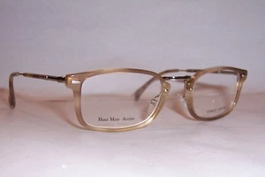 NEW Giorgio Armani EYEGLASSES GA 899 V53 BROWN BEIGE 50mm RX AUTHENTIC - Picture 1 of 9