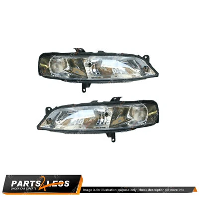 Head Light Right & Left Side for Holden Vectra Js 09/1999 - 02/2003 - image 1 of 2