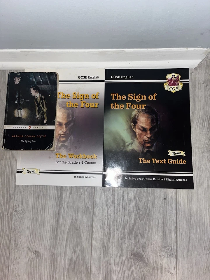 Sign Of The Four Workbook, Revision Guide And Book - Image 1 of 1