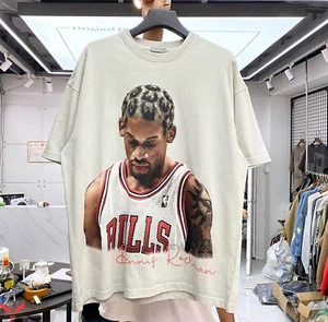 Dennis Rodman Graphic Sand Color Classic Shirt Unisex Men Women KTV5372 - Picture 1 of 2