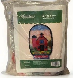 Herrschners Summer Barn Wall Hanging Plastic Canvas Cross Stitch Kit 12” X 18” - Picture 1 of 2