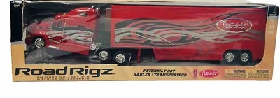 2009 Jada  Road Rigz Peterbilt 387 Hauler Transporter Semi Trailer 1/32 DieCast - Image 1 of 4