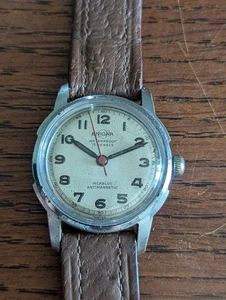Enicar Mens 17 Jewels Military Style Watch, Great Condition, Keeping Time #N791 - Picture 1 of 10