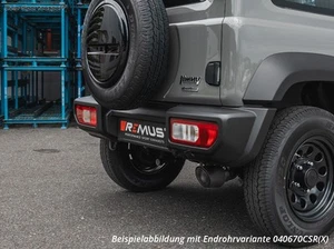 Remus Sportauspuff-Komplettanlage ab OPF Suzuki Jimny 1.5l Typ GJ 100mm Titan - Picture 1 of 12