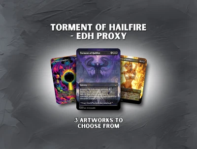 Torment of Hailfire - Custom Magic: The Gathering Card - Image 1 of 4