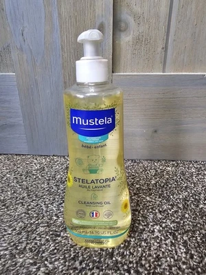 Aceite limpiador Mustela Stelatopia, sin fragancia, 16,9 fl oz Foto 1 de 3
