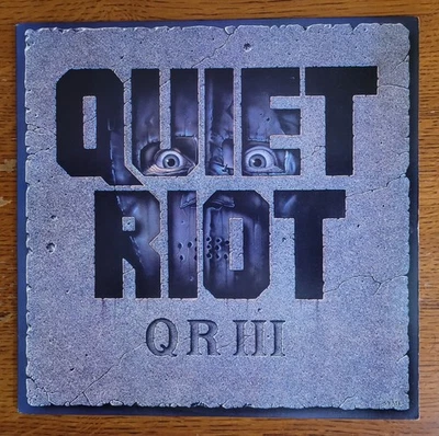 Quiet Riot QR III 1986 Vinyl LP EX/EX 1st US Press OZ40321 w/Inner CLEAN METAL - Image 1 of 4