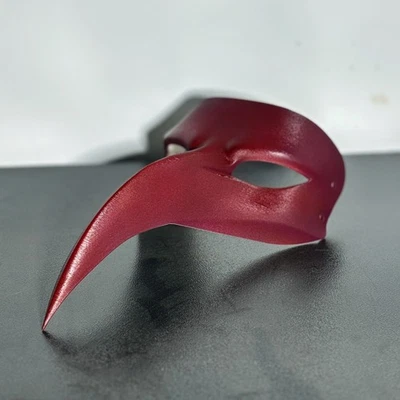 Doctor Mask White Half Face PLA Cosplay Beak Phantom Halloween Stage Show Prop - Image 1 of 4